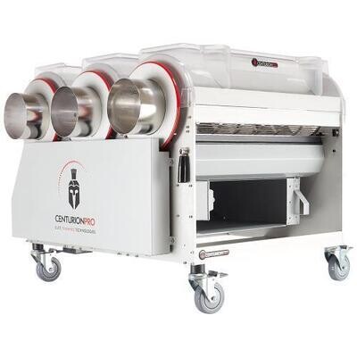 Centurion Pro Solutions Trimming Machine 3, size: 125 pound per hour wet 25 pound per hour dry Electropolished