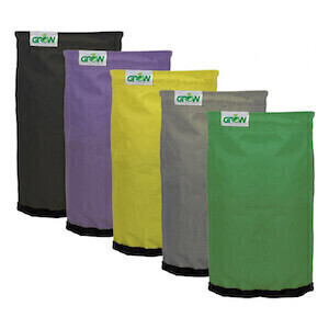 Grow1 Extraction Bag Kit Mesh Bottom, size: 1 gallon 220, 160, 120, 73, 25 micron 5/ pack