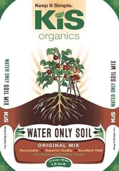 KIS Organics Soil Soil Mix Water Only, size: 1.5 cubic foot 42.5 liter 1/ each