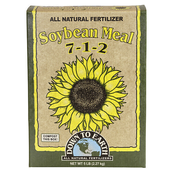 Down to Earth Dry Organic Soybean Meal 7-1-2, size: 5 pound 2.3 kilogram 1/ each