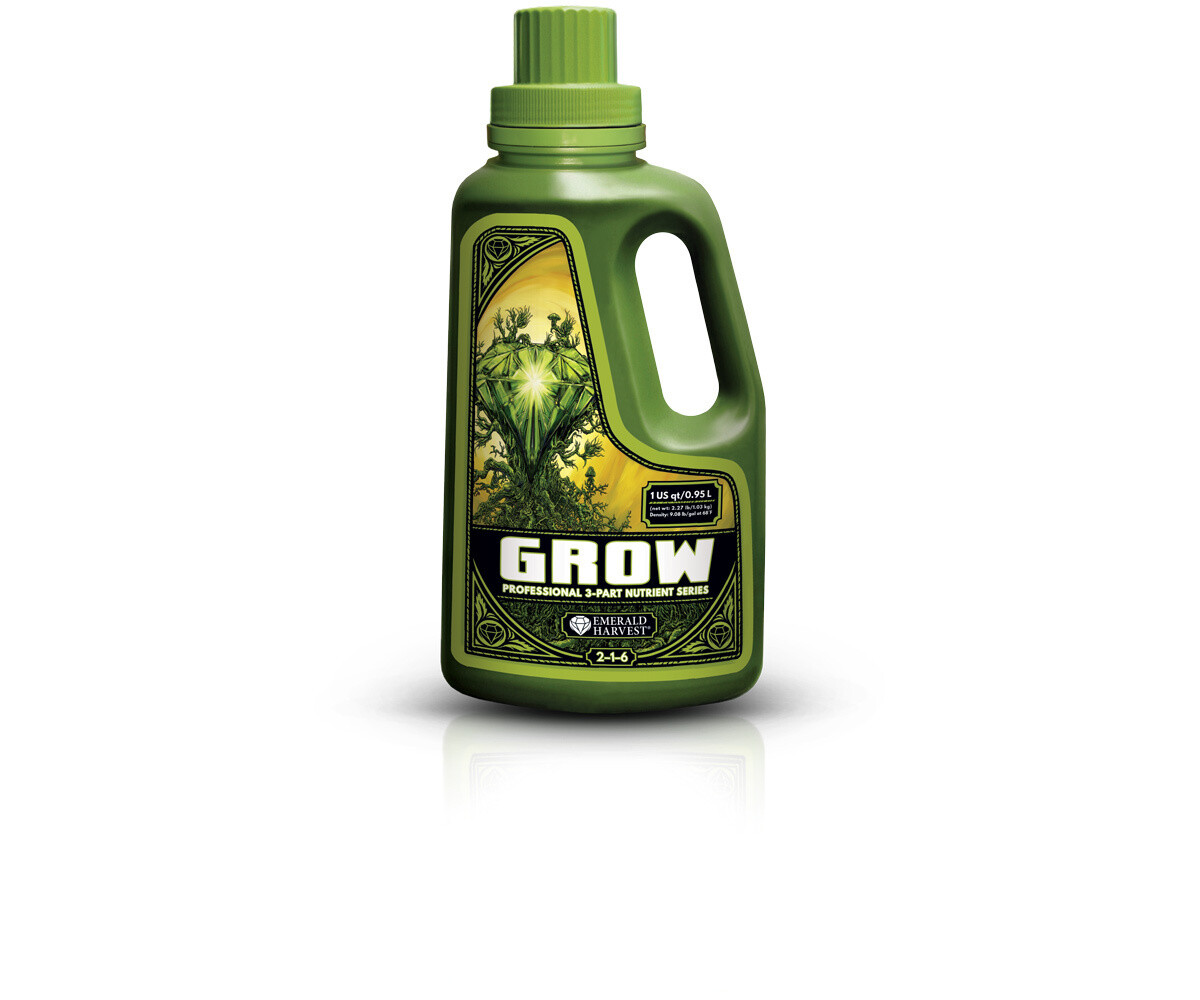 Emerald Harvest Base Grow 2-1-6, size: 1 quart 1 liter 1/ each