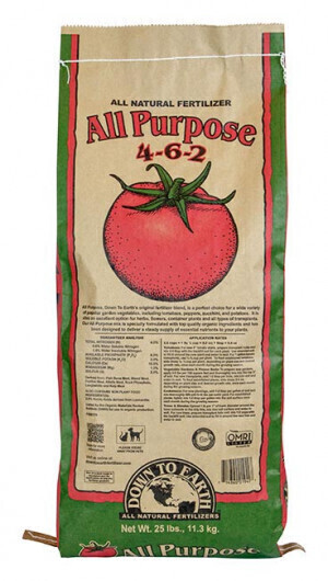 Down to Earth Dry All Purpose 4-6-2, size: 1 pound 455 gram 1/ each