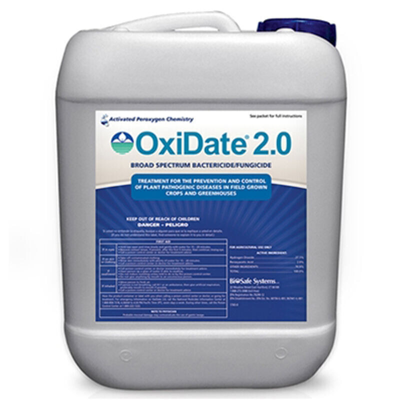 BioSafe Systems Oxidate 2.0 Fungicide, size: 2.5 gallon 10 liter 1/ each
