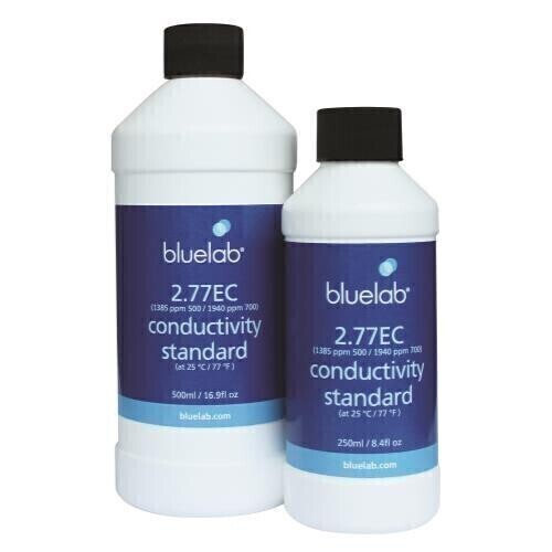 Bluelab 2.77 Calibration Solution Conductivity, size: 8 fluid ounce 250 milliliter 1/ each