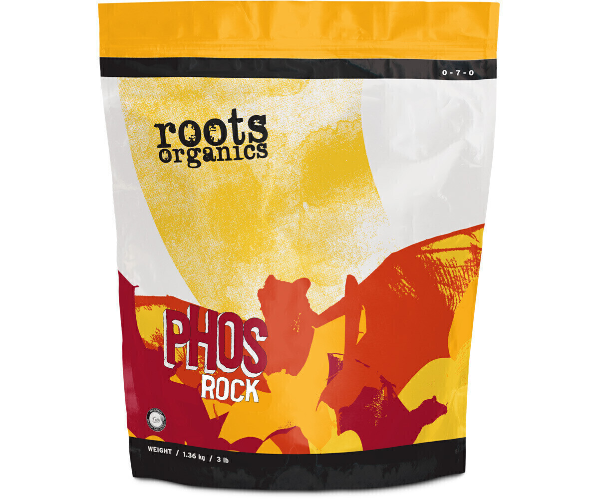 Aurora Innovations Roots Organics Phos Rock 0-7-0, size: 3 pound 1.4 kilogram 1/ each