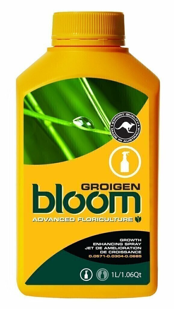 BLOOM Yellow Bottles Groigen Foliar Spray, size: 10 fluid ounce 300 milliliter 1/ each