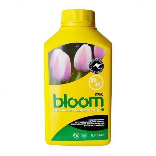 BLOOM Yellow Bottles Flower A 6.8-0-6.2, size: 1 quart 1 liter 1/ each