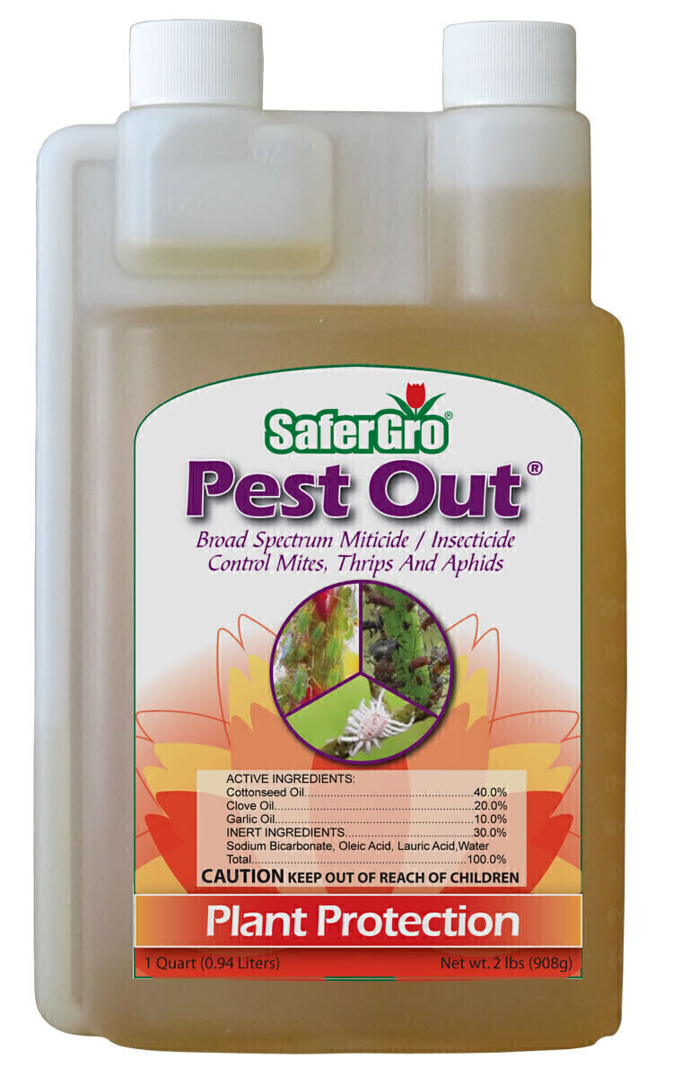 SaferGro Pest Out Concentrate, size: 1 pint 500 milliliter 1/ each