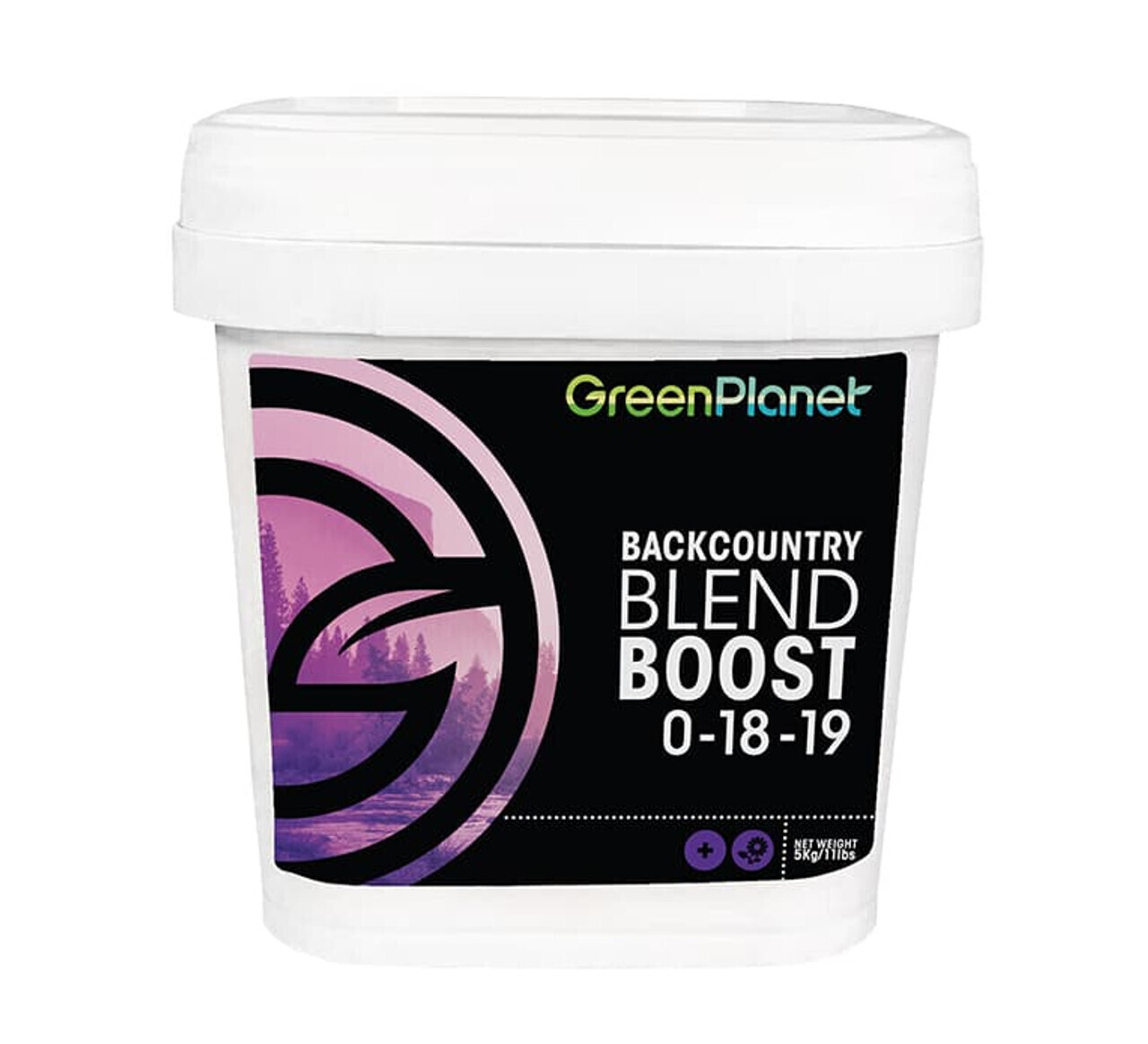 Green Planet Backcountry Blend Boost 0-18-19, size: 11 pound 5 kilogram 1/ each