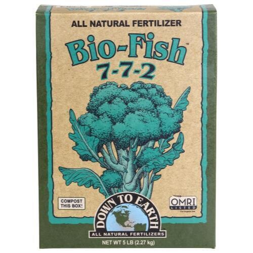 Down to Earth Dry Bio-Fish 7-7-2, size: 5 pound 2.3 kilogram 1/ each
