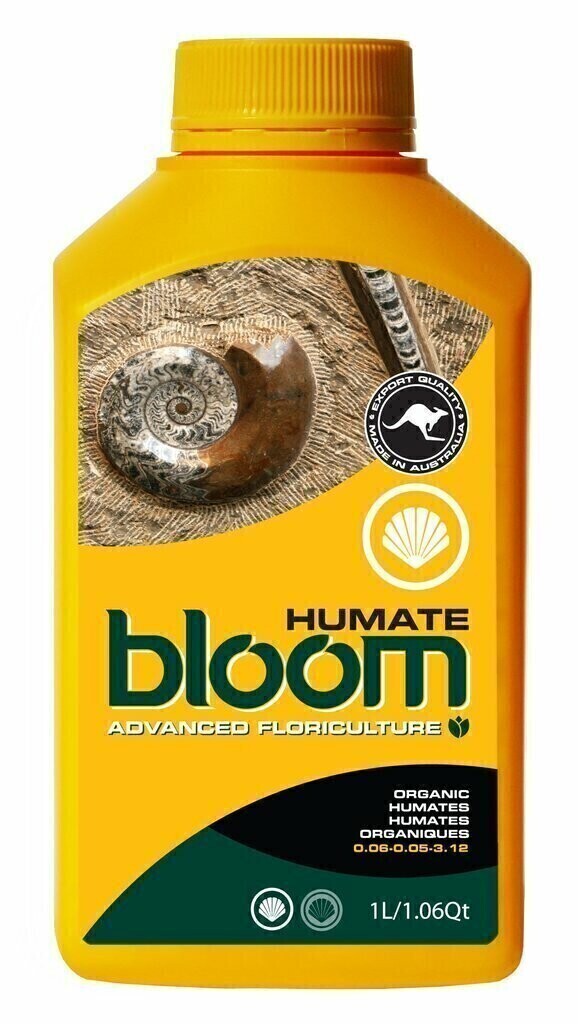 BLOOM Yellow Bottles Humate Humic Acid, size: 10 fluid ounce 300 milliliter 1/ each