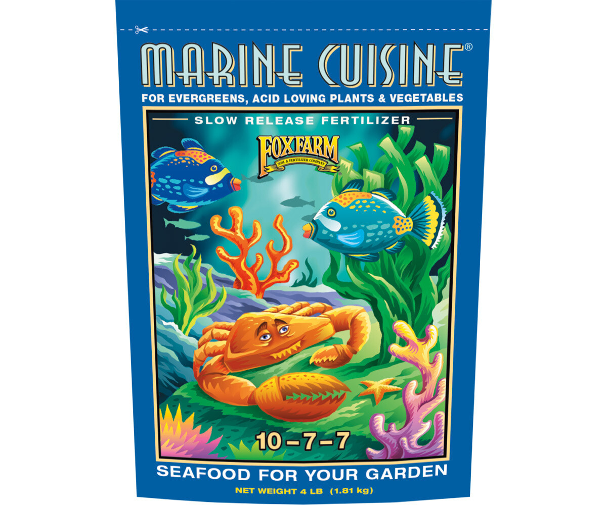 FoxFarm Marine Cuisine Amendment 10-7-7, size: 4 pound 1.8 kilogram 1/ each