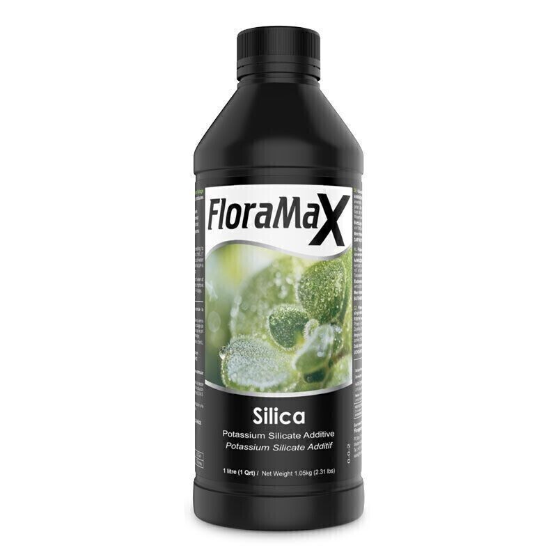 FloraMax Silica Solution 0-0-8 16% Monosilicic Acid MSA/ Orthosilicic Acid, Metasilicic Acid MTSA, size: 1 quart 1 liter 1/ each