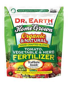 Dr. Earth Vegetable &amp; Herb Amendment 5-7-3, size: 4 pound 1.8 kilogram 1/ each