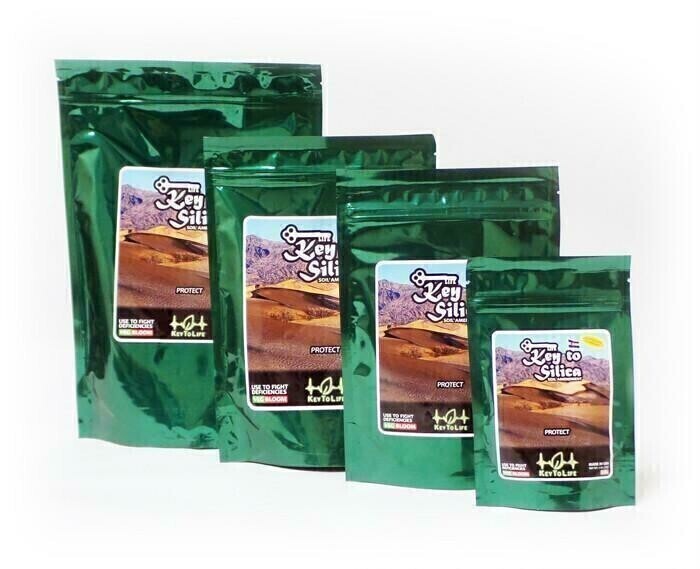 Key To Life Key to Silica Silicon Dioxide 6.26% Silica Powder SiO₂, size: 8 ounce 227 gram 1/ each