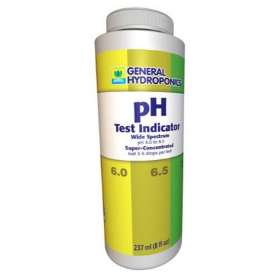 General Hydroponics pH Test Indicator Solution 8 fluid ounce 250 milliliter
