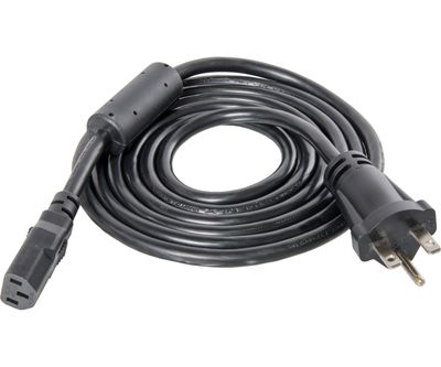 Hydrofarm Power Cord with Ferrite Ring 16 AWG For Phantom DE &amp; Xtrasun Ballasts 8 foot 240 volt PH/DE 1/ each