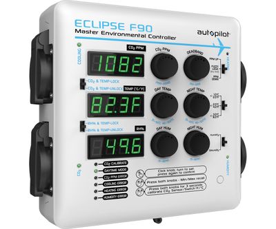 Autopilot Eclipse F90 Digital Environmental Controller Master Temperature, Humidity, and CO2 120 volt 14.5 amp