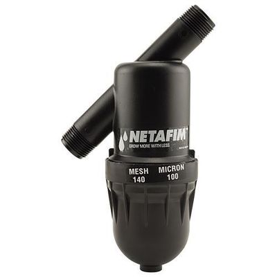 Netafim Disc Filter 140 mesh MPTxMPT 1 inch 26 GPM Max DF100-140 1/ each