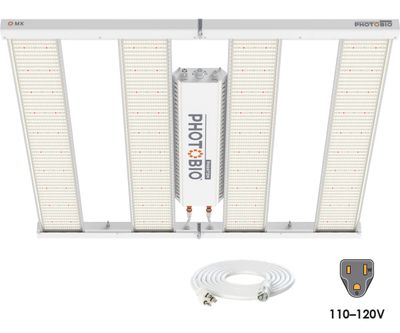 PHOTOBIO MX LED Grow Light Fixture S4 Spectrum iLOC 680 watt 100-277 volt 120 volt 10 foot cord