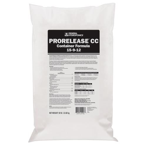 General Hydroponics ProRelease CC Container Formula 50 pound 1/ each
