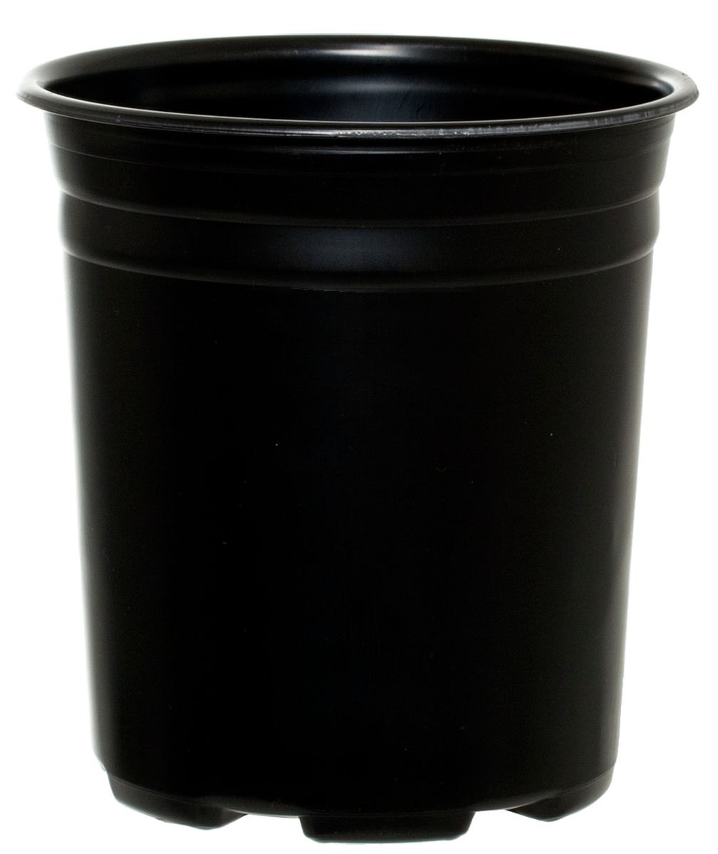 Pro Cal Round Pot Black Thermoformed