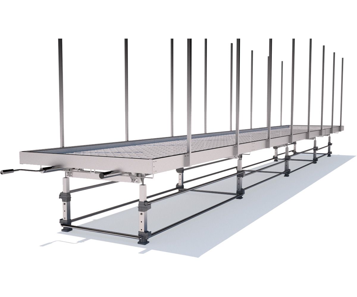 Active Aqua IZON Rolling Bench Trellis Support Kit 4/ pack