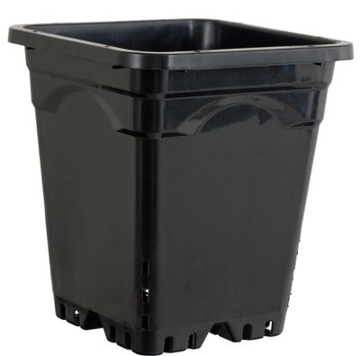 Active Aqua Premium Square Pot Black with Aeration Holes