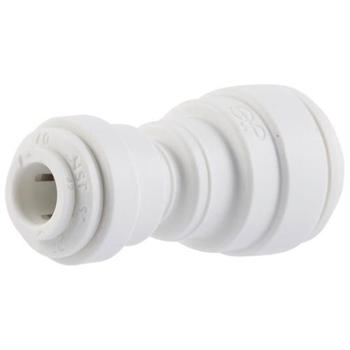 Hydro-Logic John Guest Reducing Union Straight 3/8-1/4 inch QC 10/ pack