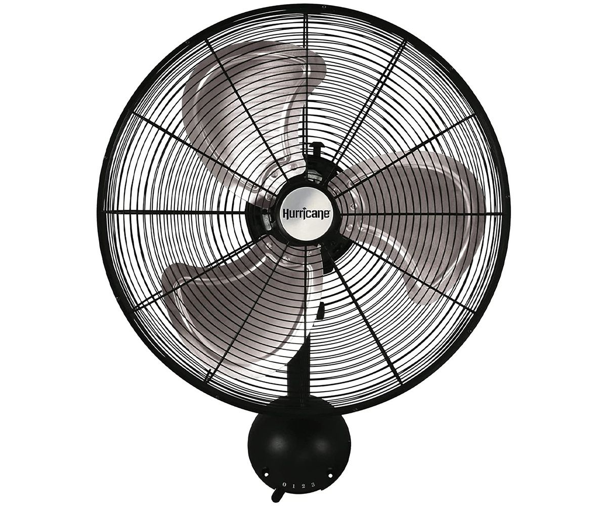 Hurricane Pro High Velocity Metal Wall Mount Fan 20 in Oscillating inch