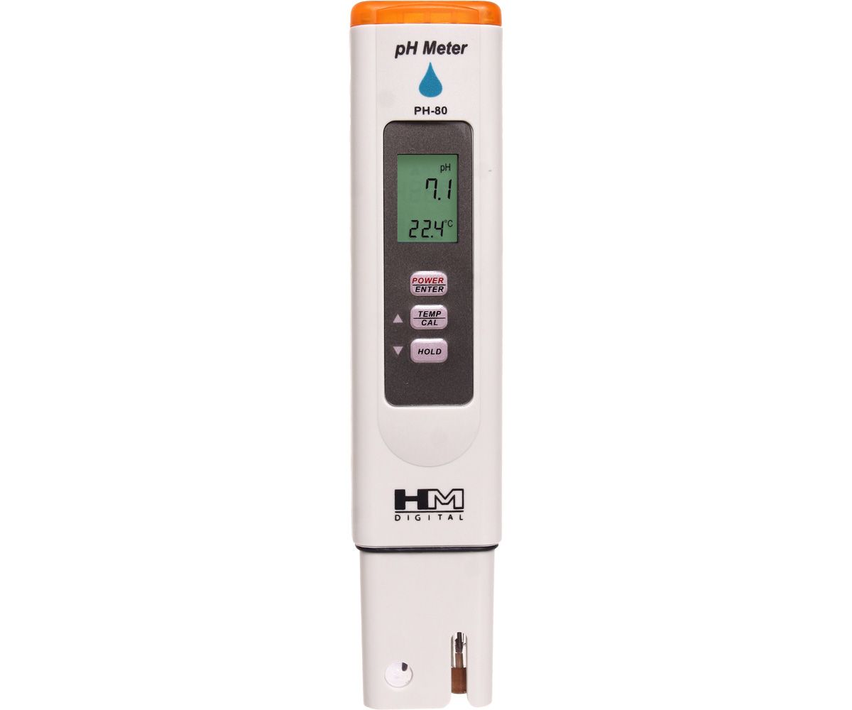 HM Digital Meters Handheld pH/ Temperature Meter PH-80