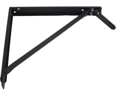 Schaefer Mounting Bracket Adjustable Wall Mount Black fits Circulation Fans up to 24 inch