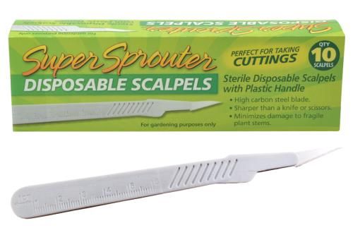 Super Sprouter Disposable Sterile Scalpel 10/ pack