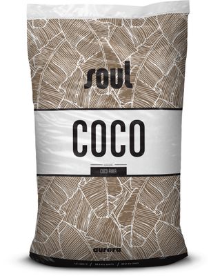 Aurora Innovations Soul Coco Coir Coconut Fiber 1.5 cubic foot 42.5 liter 1/ each