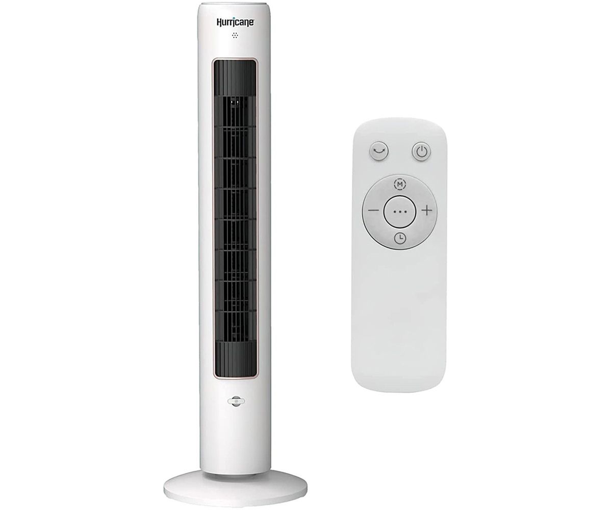 Hurricane Tower Fan White 40 inch