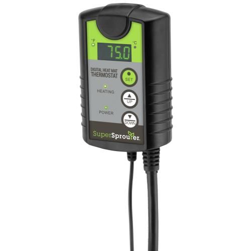 Super Sprouter 1020 Propagation Thermostat for Plug Tray Heat Mat Digital