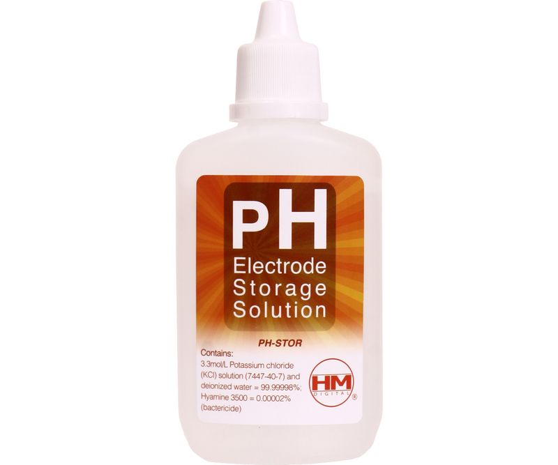 HM Digital Meters pH Electrode Storage Solution PH/ORP PH-STOR 60 milliliter