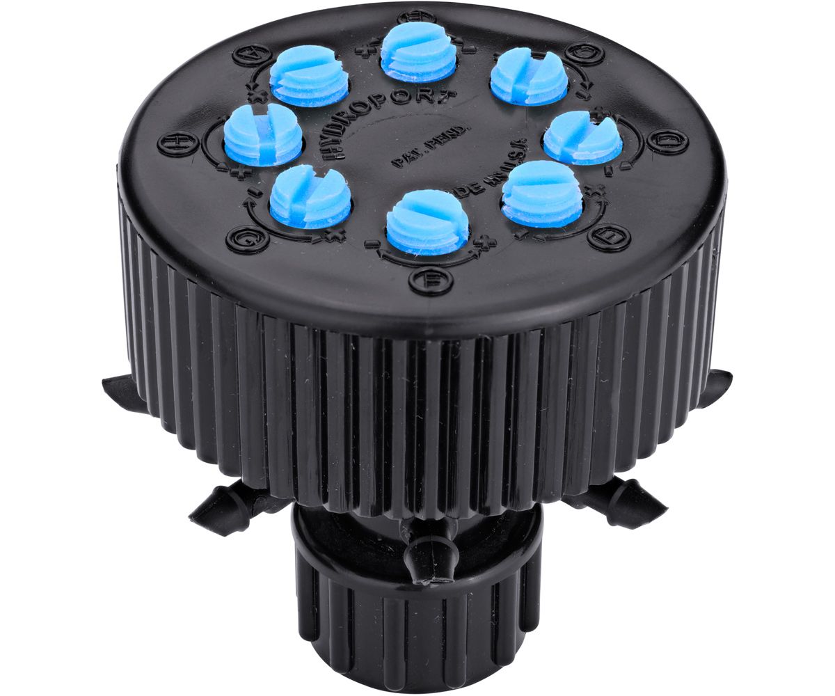 Raindrip Hydroport Eight Bubbler Manifold Adjustable 8 outlet