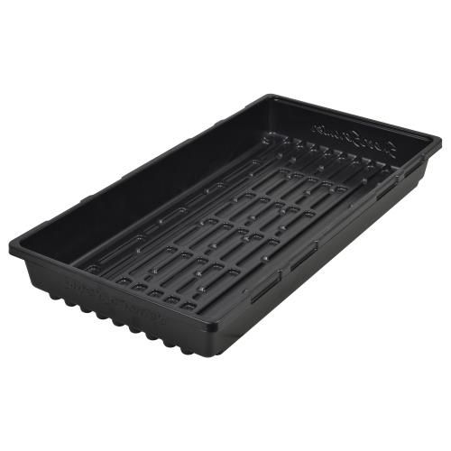 Super Sprouter 1020 Propagation Plug Tray Flat Black no Holes