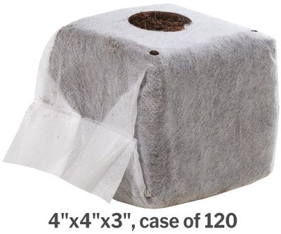 GROW!T Coco Coir Coconut Fiber RapidRIZE Commercial Rooting Block