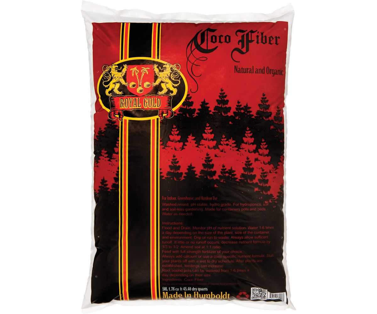 Royal Gold Coco Fiber 1.76 cubic foot 50 liter 1/ each