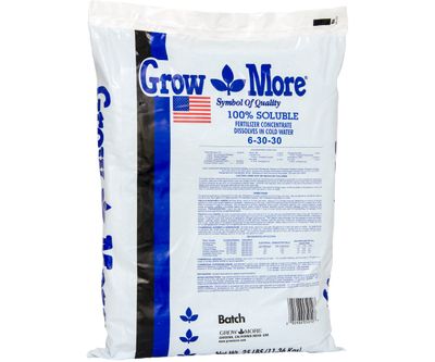 Grow More Standard 6-30-30 Soluble 25 pound 1/ each Grow More Standard 6-30-30 Soluble 25 pound 1/ each