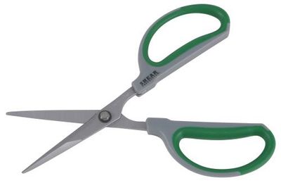 Shear Perfection Platinum Stainless Steel Bonsai Scissors Straight 2.4 inch 1/ each