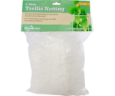 Hydrofarm Trellis Netting Mesh Non-Woven White