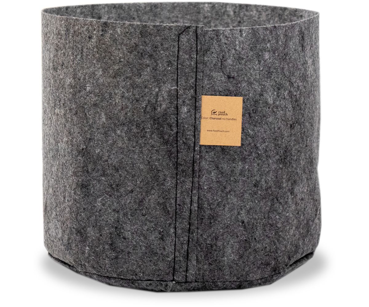 Root Pouch Round Pot Fabric Propagation Bag Thinnest Black
