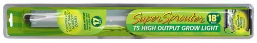 Super Sprouter T5 HO 18 inch Grow Light Blister Pack 1/ each
