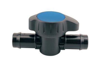 Hydro Flow Tubing Barbed Connector Fitting Ball Valve 3/4 inch 1/ each