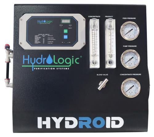 Hydro-Logic HydROid Reverse Osmosis RO Filtration System 4500 blended water GPD 3000 pure water GPD