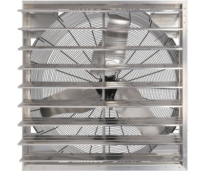 Hurricane Pro Metal High Velocity Exhaust Fan Shutter 36 inch 6128 CFM Hurricane Pro Metal High Velocity Exhaust Fan Shutter 36 inch 6128 CFM