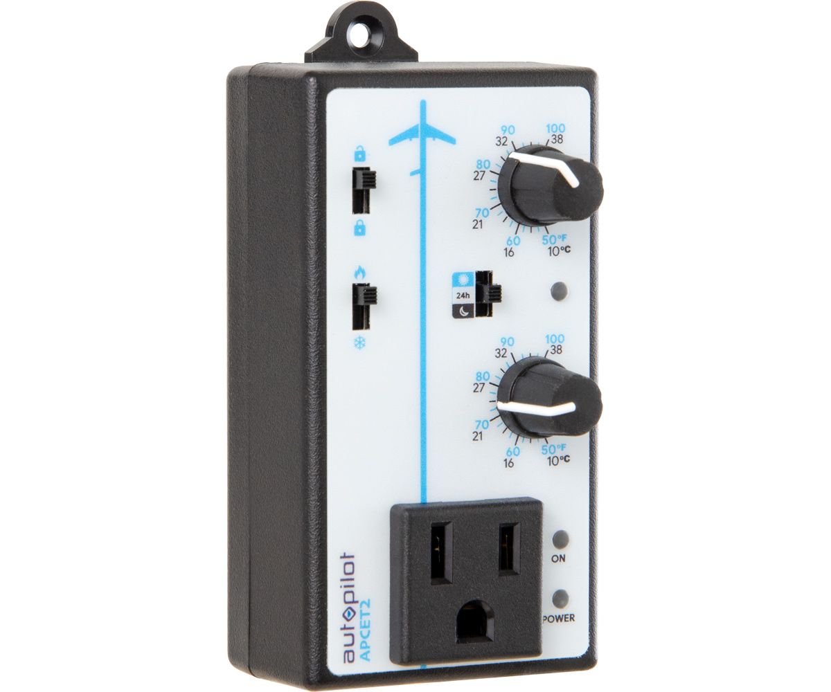 Autopilot Advanced Day &amp; Night Cooling or Heating Thermostat 24 hour